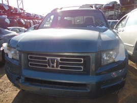 2007 HONDA RIDGELINE RTL SKY BLUE 3.5L AT 4WD A18912